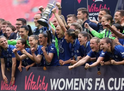 chelsea win record breaking women s fa cup