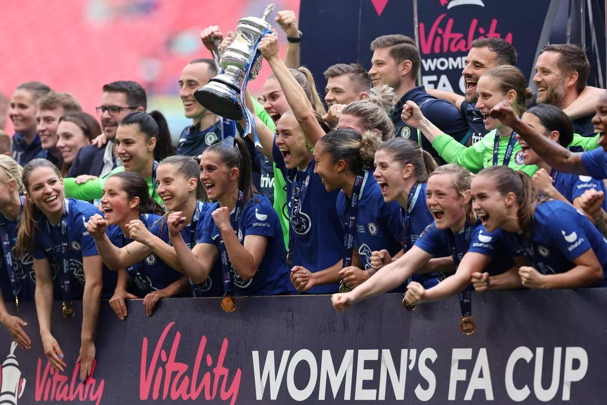 chelsea win record breaking women s fa cup chelsea win record breaking women s fa cup