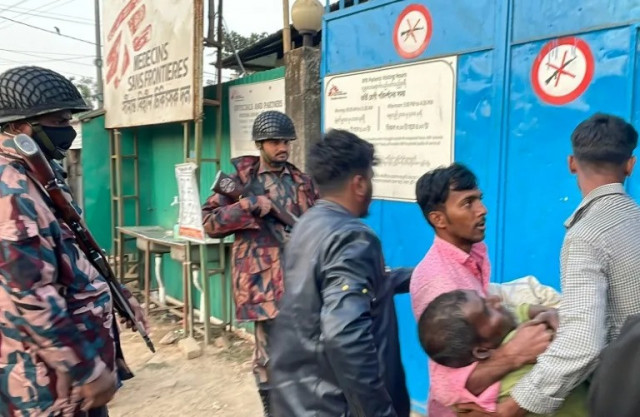 a man with bullet wounds is carried into a doctors without borders hospital in bangladesh after fighting just across the frontier with myanmar photo afp a man with bullet wounds is carried into a doctors without borders hospital in bangladesh after fighting just across the frontier with myanmar photo afp