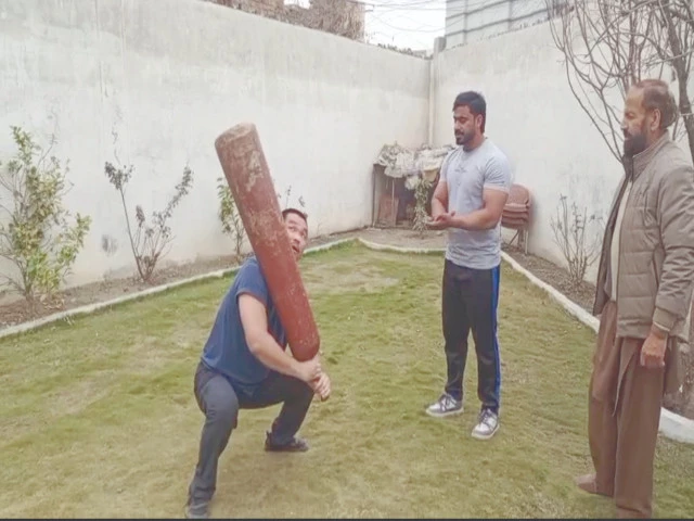 Chinese wrestler becomes disciple of Haripur pehlwan