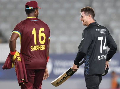 west indies edge new zealand west indies edge new zealand