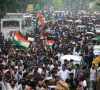 supporters of the cockroach janta party march toward parliament on the opening day of its monsoon session demanding the resignation of education minister dharmendra pradhan over exam paper leaks in new delhi india 20 july 2026 reuters supporters of the cockroach janta party march toward parliament on the opening day of its monsoon session demanding the resignation of education minister dharmendra pradhan over exam paper leaks in new delhi india 20 july 2026 reuters