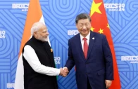chinese president xi jinping and india prime minister narendra modi meet on the sidelines of the brics summit in kazan russia october 23 2024 china daily via reuters