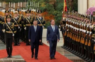 uruguayan president yamandu orsi walks with chinese president xi jinping in beijing china february 3 2026 source reuters