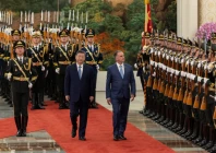 uruguayan president yamandu orsi walks with chinese president xi jinping in beijing china february 3 2026 source reuters