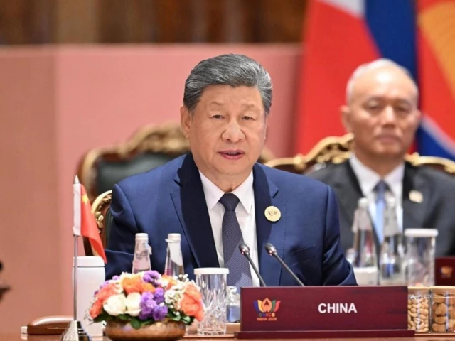 chinese president xi jinping delivers a speech when attending the second day of the 18th brics summit in new delhi india sept 13 2026 photo xinhua chinese president xi jinping delivers a speech when attending the second day of the 18th brics summit in new delhi india sept 13 2026 photo xinhua