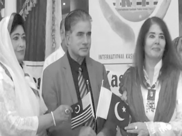 kashmiris observe black day in paris kashmiris observe black day in paris