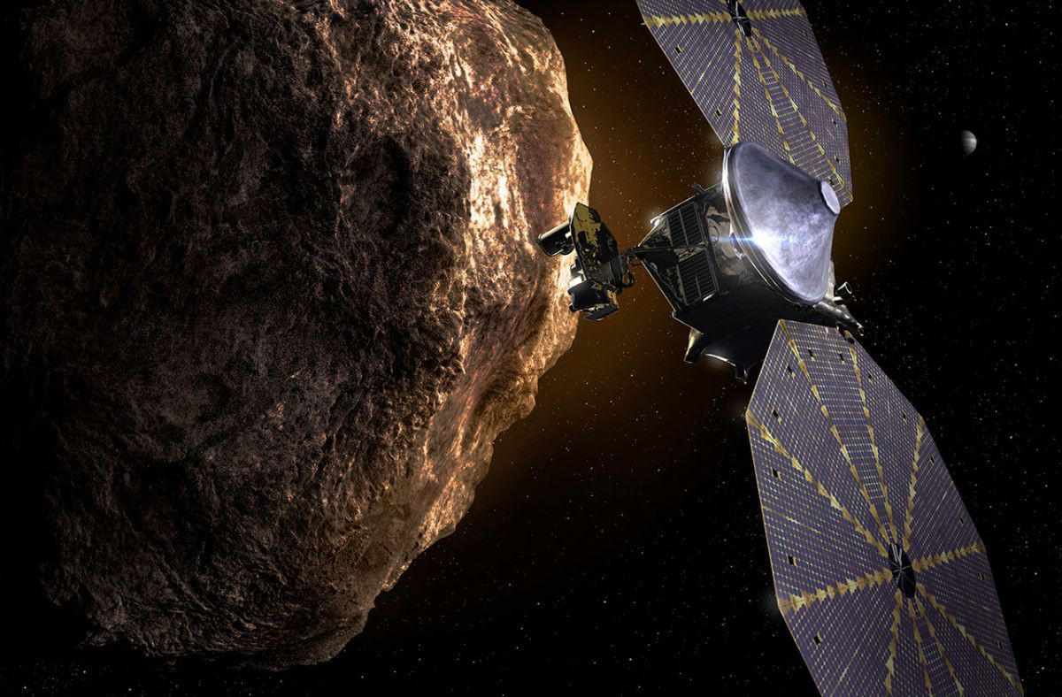 Photo of NASA discovers small moon around asteroid Polymele