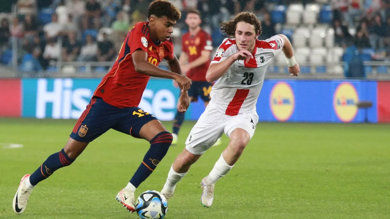 yamal makes history for spain yamal makes history for spain