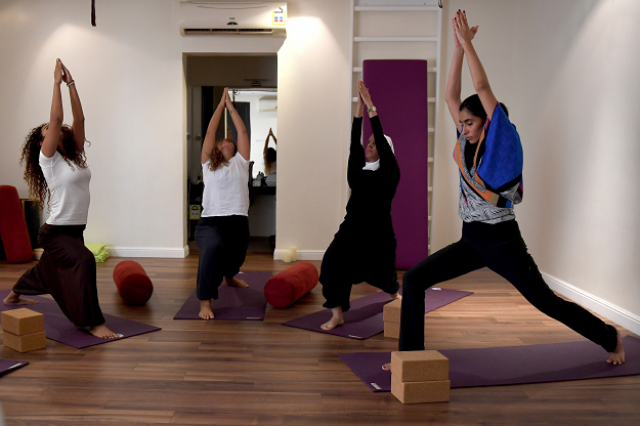 in a first saudi arabia introduces yoga in universities