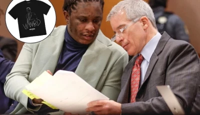 young thug puts his lawyer brian steel on new merch ahead of release of new album