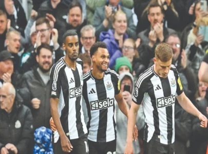 newcastle thrash crystal palace to go third in epl