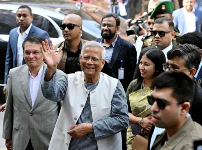 bangladesh s yunus announces resignation end of interim govt