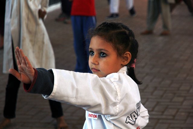 footpath school equips children with the skills to fight back