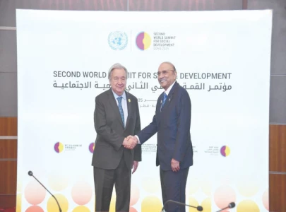 zardari warns against weaponisation of water