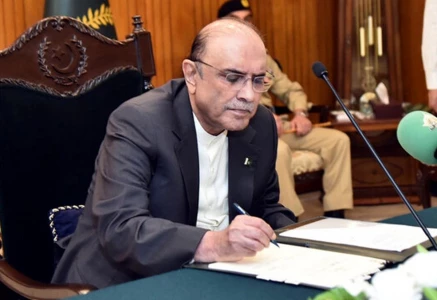 president asif ali zardari photo pid