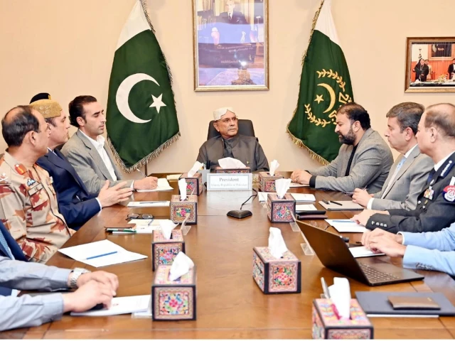 president zardari chaired a high level meeting to curb terrorism in balochistan photo app president zardari chaired a high level meeting to curb terrorism in balochistan photo app