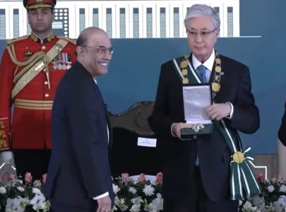 nishan e pakistan conferred upon kazakhstan president kassym jomart tokayev