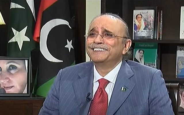 former president and pakistan peoples party ppp co chairman asif ali zardari during an interview with a private tv channel screengrab former president and pakistan peoples party ppp co chairman asif ali zardari during an interview with a private tv channel screengrab