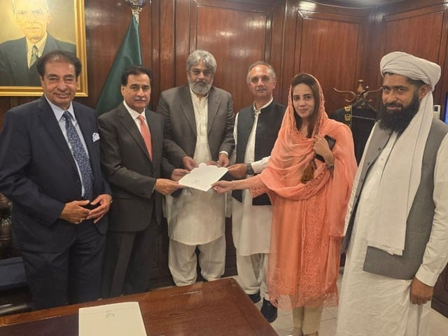 pti s founding chairman imran khan approved zartaj gul s appointment as the parliamentary leader photo express pti s founding chairman imran khan approved zartaj gul s appointment as the parliamentary leader photo express