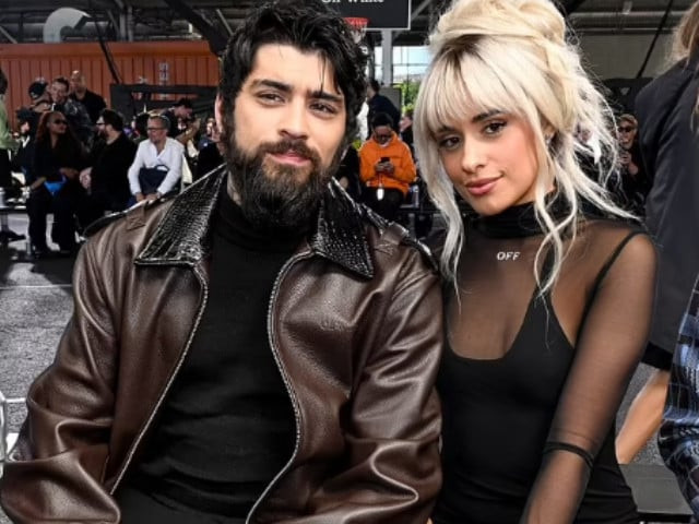 zayn malik debuts new look with camila cabello at nyfw off white show zayn malik debuts new look with camila cabello at nyfw off white show