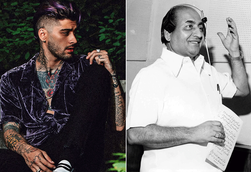 zayn croons to chaudhvin ka chand by mohammad rafi in latest album