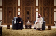 ukrainian prime minister volodymyr zelenskyy meeting with crown prince of saudi arabia mohammed bin salman al saud photo x ukrainian prime minister volodymyr zelenskyy meeting with crown prince of saudi arabia mohammed bin salman al saud photo x