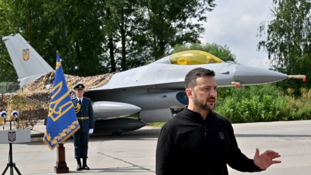 zelensky removes ukraine air force chief following f 16 crash zelensky removes ukraine air force chief following f 16 crash