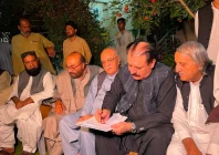 representatives of the balochistan government and the ziarat sit in committee sign a written agreement after successful negotiations to end the prolonged ziarat sit in photo express representatives of the balochistan government and the ziarat sit in committee sign a written agreement after successful negotiations to end the prolonged ziarat sit in photo express