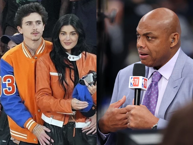 kylie jenner ignored by charles barkley in viral knicks moment kylie jenner ignored by charles barkley in viral knicks moment
