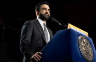 mayor zohran mamdani delivers his 100 days address a speech dedicated to outline the progress made on his core campaign promises since taking office in queens new york city us april 12 2026 reuters