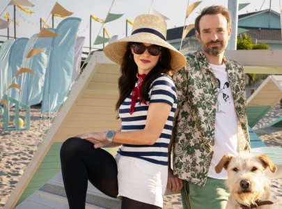 zooey deschanel and charlie cox reunite through their dog in new rom com merv zooey deschanel and charlie cox reunite through their dog in new rom com merv