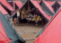 members of a family who fled from flooded banks of ravi river take shelter in a tent at a relief camp in lahore on august 31 2025 photo reuters members of a family who fled from flooded banks of ravi river take shelter in a tent at a relief camp in lahore on august 31 2025 photo reuters