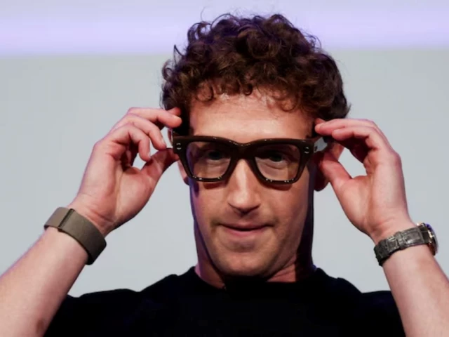 meta ceo mark zuckerberg wears the meta ray ban display glasses as he delivers a speech presenting the new line of smart glasses during the meta connect event at the company s headquarters in menlo park california us september 17 2025 reuters meta ceo mark zuckerberg wears the meta ray ban display glasses as he delivers a speech presenting the new line of smart glasses during the meta connect event at the company s headquarters in menlo park california us september 17 2025 reuters