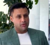 pti spokesperson zulfikar bukhari while giving an interview to reuters screengrab